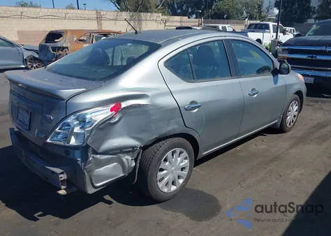 2014 Nissan Versa 1.6 Sv z USA, uszkodzony, nr VIN 3N1CN7AP8EL808211